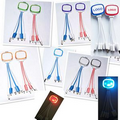 4 in 1 LED Charging device USB Cable